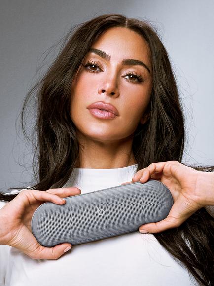 Beats Pill Portable Bluetooth Speaker, Kim Special Edition - view 2, Dark Grey