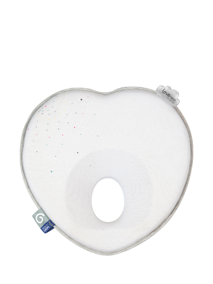 Babymoov Lovenest Baby Anti Flat Head Support Pillow, White, White