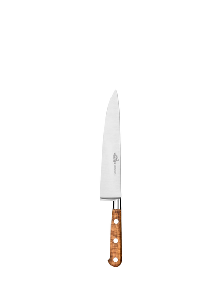 SABATIER Ideal Provencao Olive Wood Handle Chef's Knife, 20cm, Olive Wood