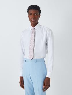 John Lewis Silk Floral Tie - view 2, Pink