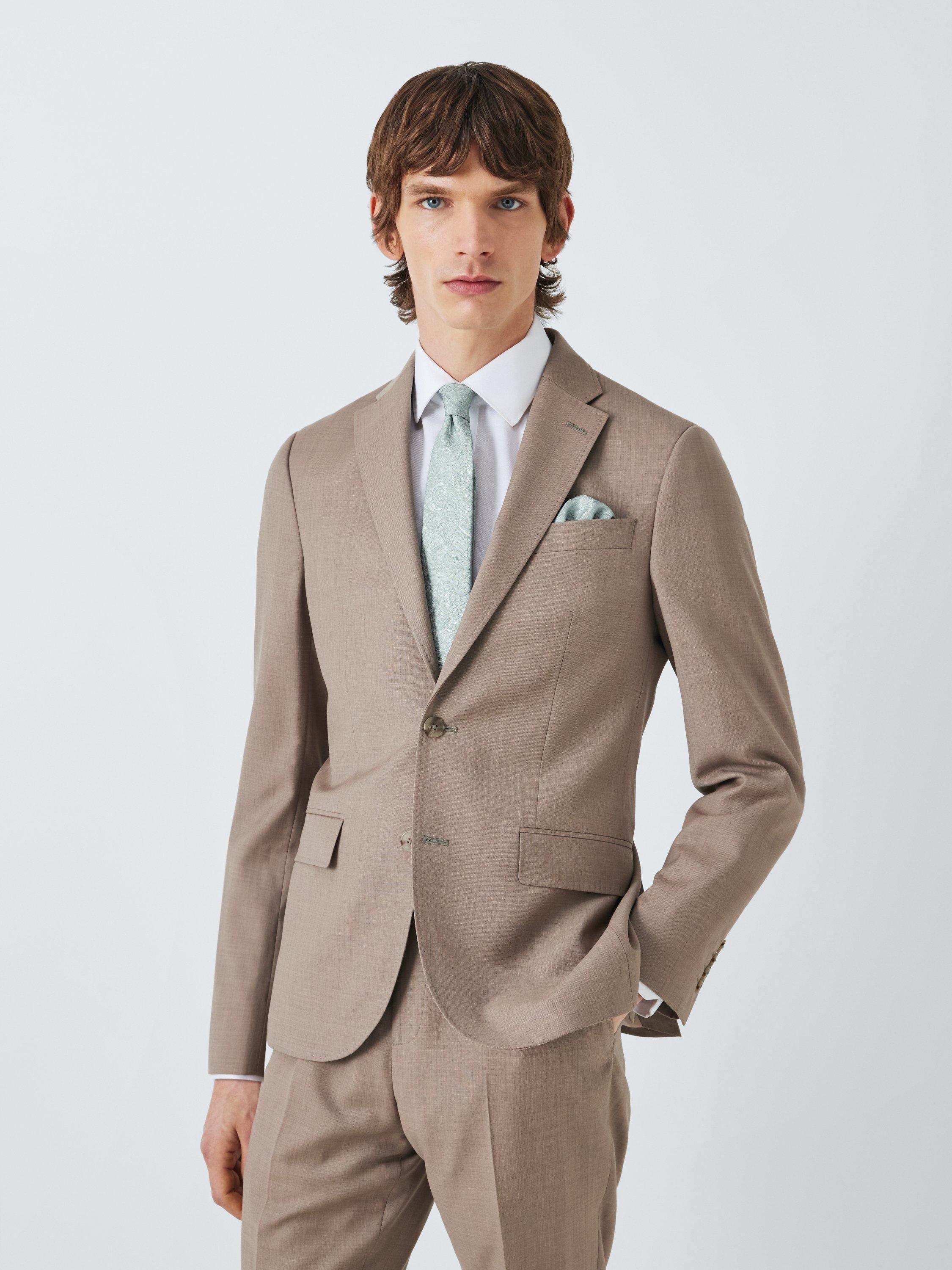 Product image 4 of 4, which shows John Lewis Silk Paisley Pocket Square, Green