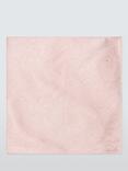 John Lewis Silk Paisley Pocket Square, Pink