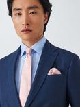 John Lewis Silk Paisley Pocket Square, Pink