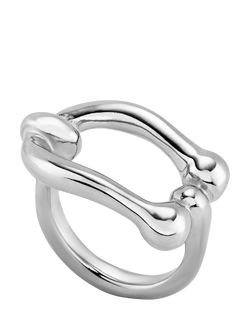 UNOde50 Youthful Collection Link Ring, Silver, Silver