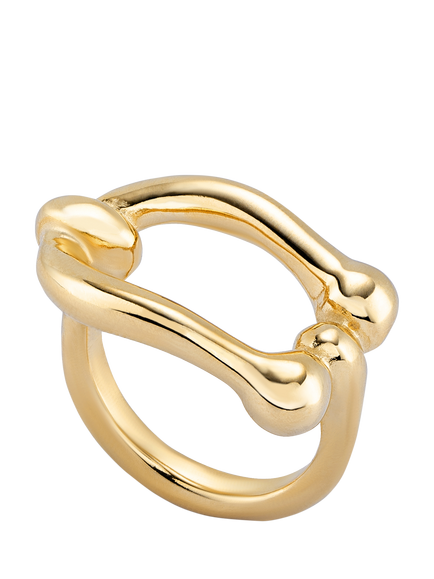 UNOde50 Youthful Link Ring, Gold, S 1/2, Gold