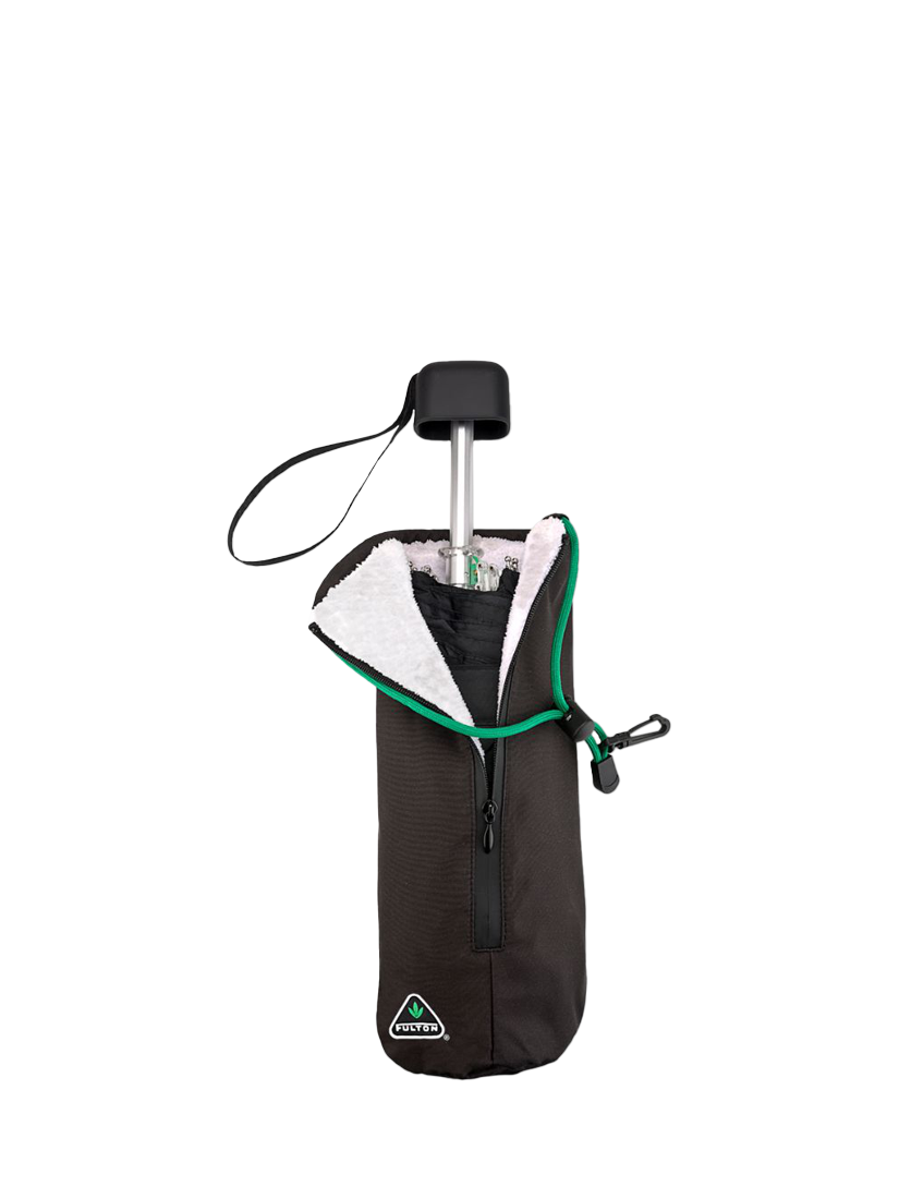 Product image 2 of 4, which shows Fulton Keep Dry Umbrella Pouch, Black