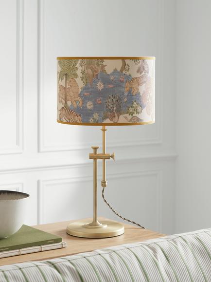 John Lewis x Sanderson Pamir Garden Drum Lampshade, Multi - view 2, Multi