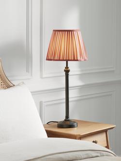 John Lewis x Sanderson Pinetum Stripe Lampshade - view 2, Red