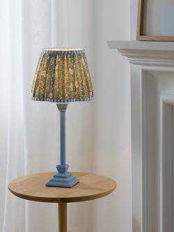 John Lewis x Sanderson Dallimore Scallop Table Lamp, Blue - view 2, Blue