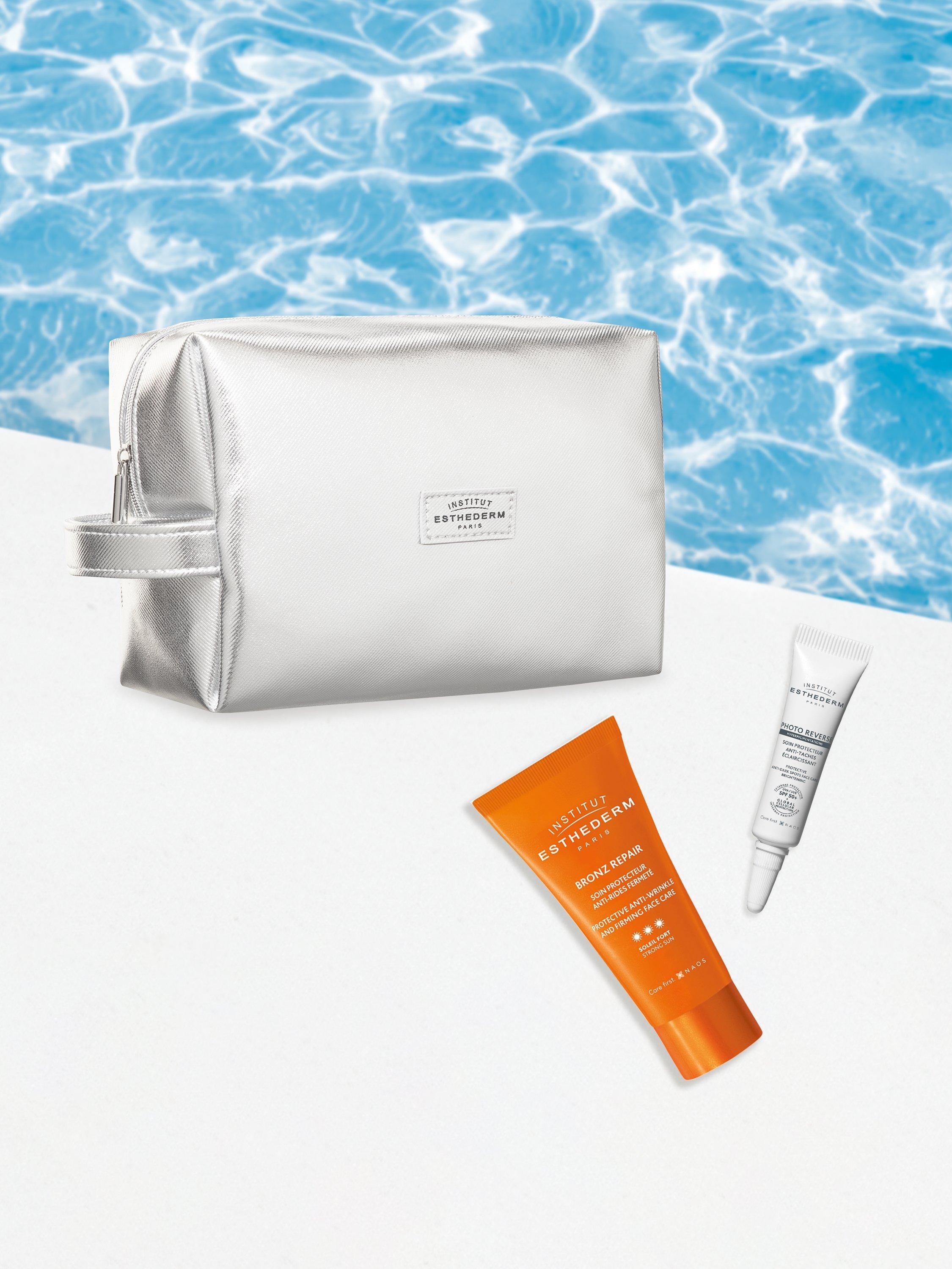 Product image 2 of 2, which shows Institut Esthederm Sun Pouch Suncare Gift Set