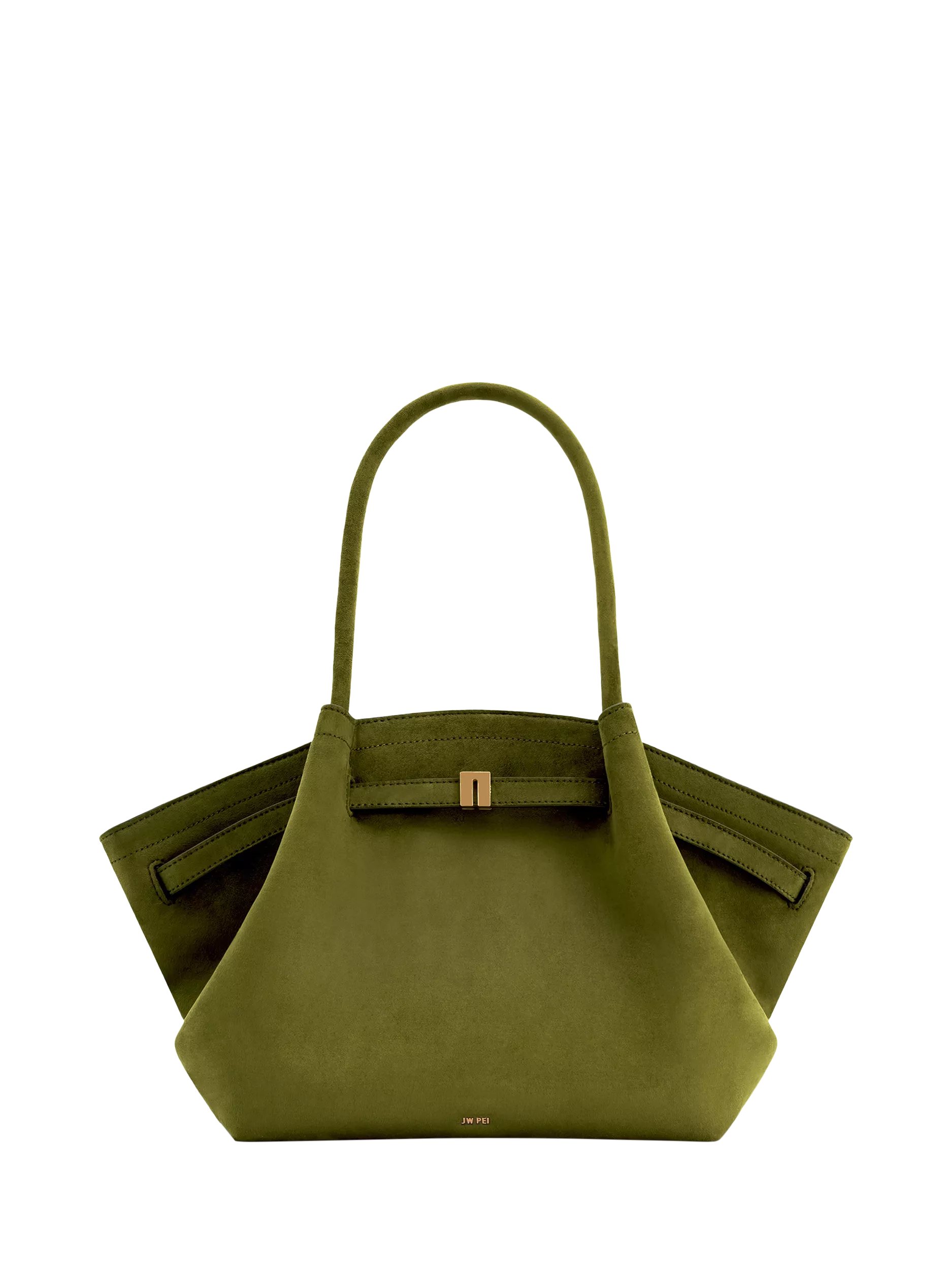 JW PEI Hana Medium Faux Suede Tote Bag