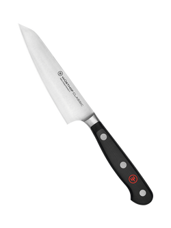 WÜSTHOF Classic Asian Utility Knife, 12cm, Black, Black