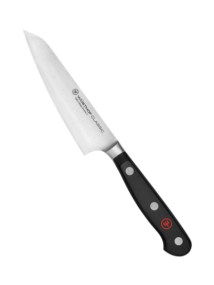 WÜSTHOF Classic Asian Utility Knife, 12cm, Black, Black