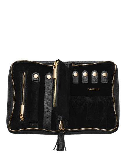 Orelia Jewellery Storage Travel Case, Black