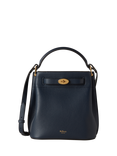 Mulberry Islington Small Classic Grain Leather Bucket Bag, Night Sky