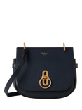 Mulberry Small Amberley Small Classic Grain Leather Satchel, Night Sky