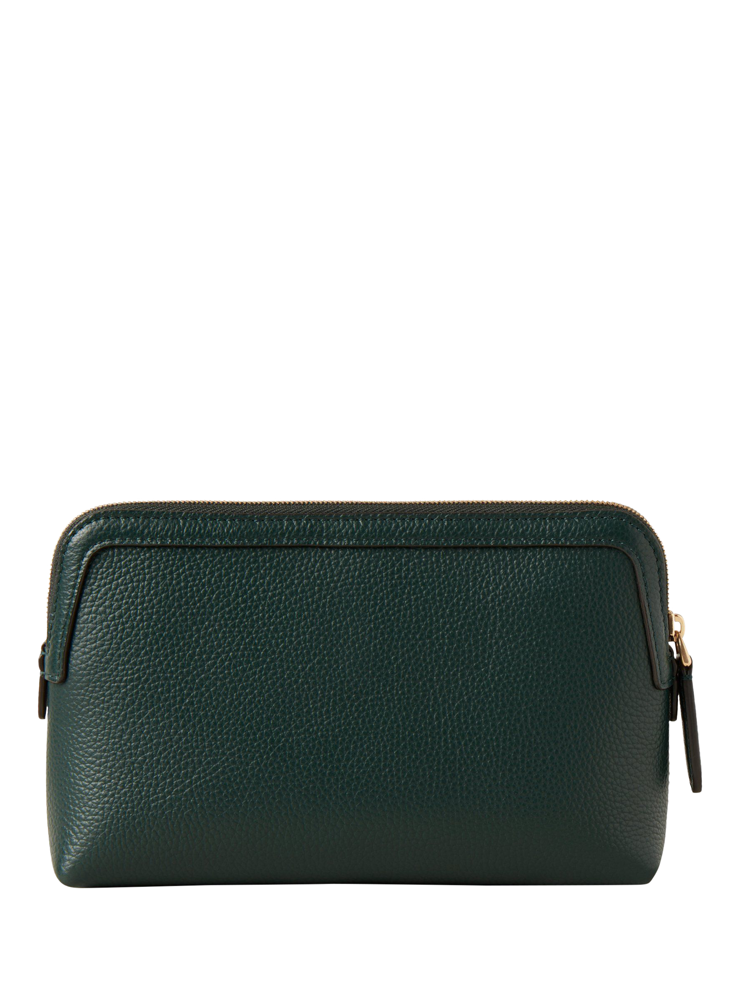 Product image 2 of 4, which shows Mulberry Small Classic Grain Leather Small Cosmetic Pouch, Mulberry Green