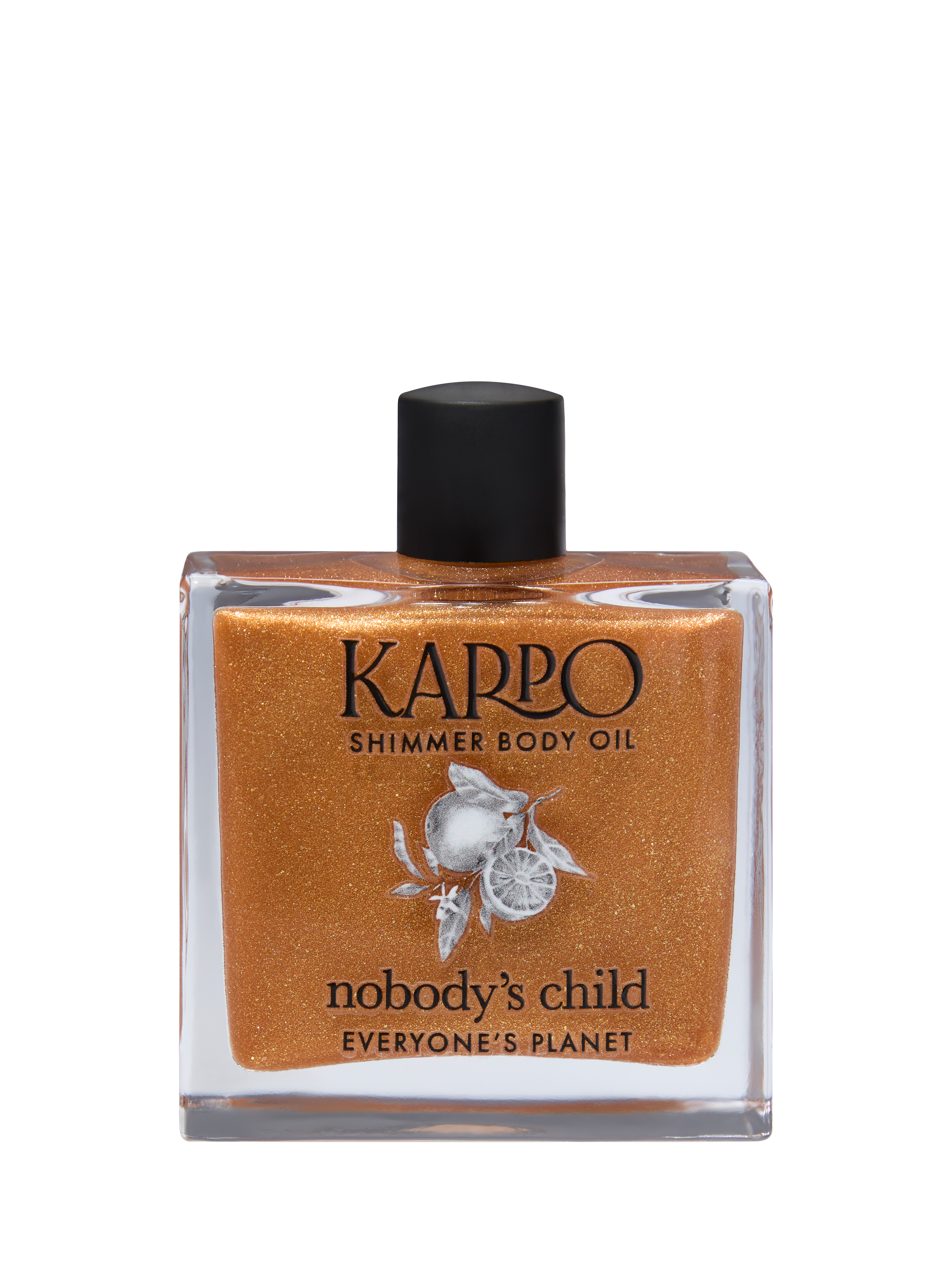 Product image 2 of 5, which shows Nobody's Child Karpo Shimmer Body Oil, 50ml