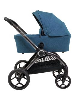iCandy Core Pushchair, Carrycot and Accessories with iCandy Cocoon Car Seat and i-Size Base Travel System Bundle, Atlantis Blue - view 2, Atlantis Blue
