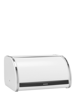 Brabantia Roll Top Bread Bin - view 2, White
