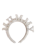 Ginger Ray Mummy Faux Pearl Headband, Cream