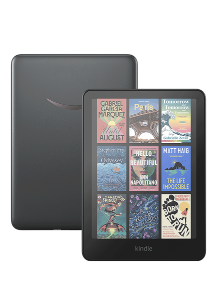Amazon Kindle Colorsoft Signature Edition (2024) eReader, 7” Colour Illuminated Touch Screen, 32GB, Black, Black