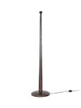 nkuku Sahar Mango Wood Floor Lamp Base, Natural, Dark Brown