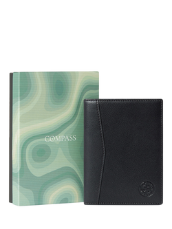 OSPREY LONDON Compass Passport Holder, Black