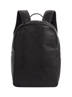 OSPREY LONDON The Carter Leather Backpack, Black