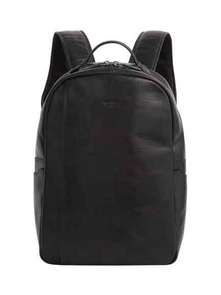 OSPREY LONDON The Carter Leather Backpack, Black