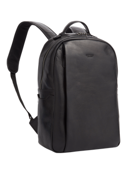 OSPREY LONDON The Carter Leather Backpack - view 2, Black