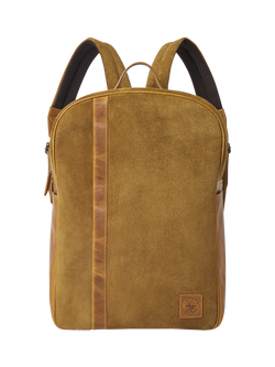 OSPREY LONDON The Heritage Suede Backpack, Tan, Tan