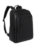 OSPREY LONDON The Hudson Leather Backpack, Black