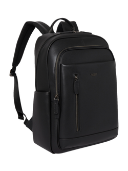OSPREY LONDON The Hudson Leather Backpack, Black - view 2, Black