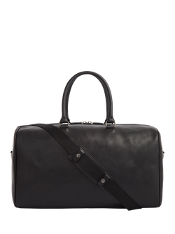 OSPREY LONDON The Carter Leather Holdall, Black