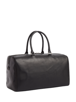 OSPREY LONDON The Carter Leather Holdall - view 2, Black