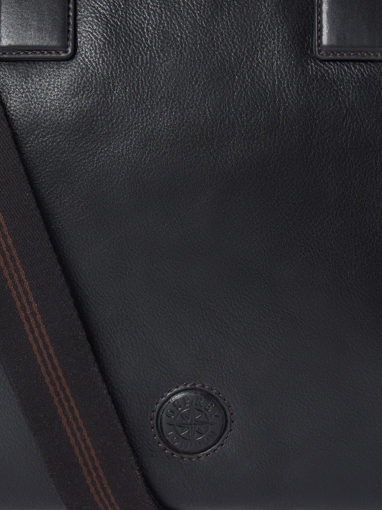 Product image 7 of 7, which shows OSPREY LONDON The Compass Laptop Bag, Black