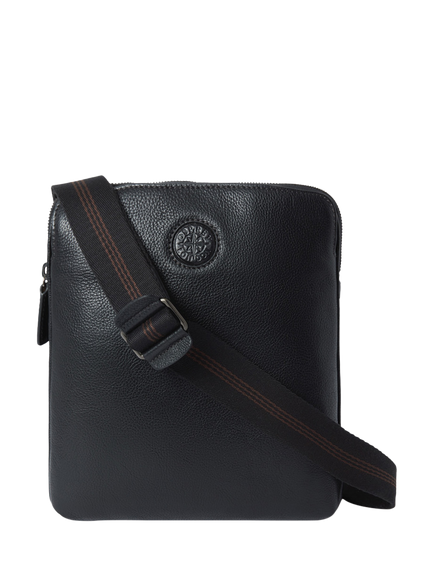 OSPREY LONDON Compass Small Messenger Bag, Black