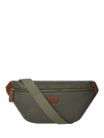 OSPREY LONDON The Grantham Waxed Canvas Bum Bag, Khaki