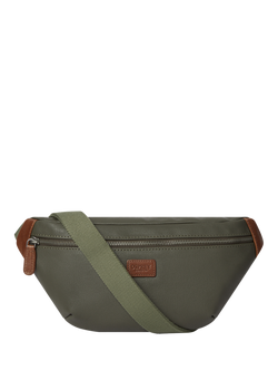 OSPREY LONDON The Grantham Waxed Canvas Bum Bag - view 2, Khaki