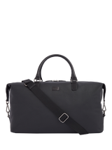 OSPREY LONDON Jenson Twin Handle Holdall Bag, Chocolate & Black