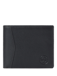 OSPREY LONDON The Compass Leather Coin Wallet, Black