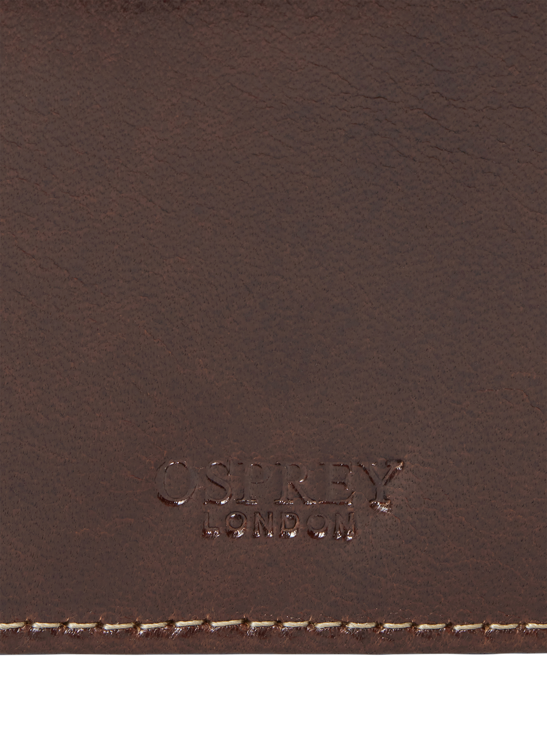 Product image 6 of 6, which shows OSPREY LONDON The Narissa Leather Matinee Purse, Chestnut