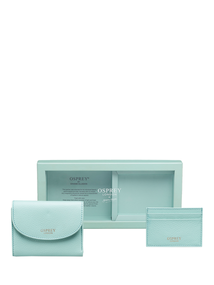 OSPREY LONDON The Tilly Leather Purse Set - view 2, Arctic