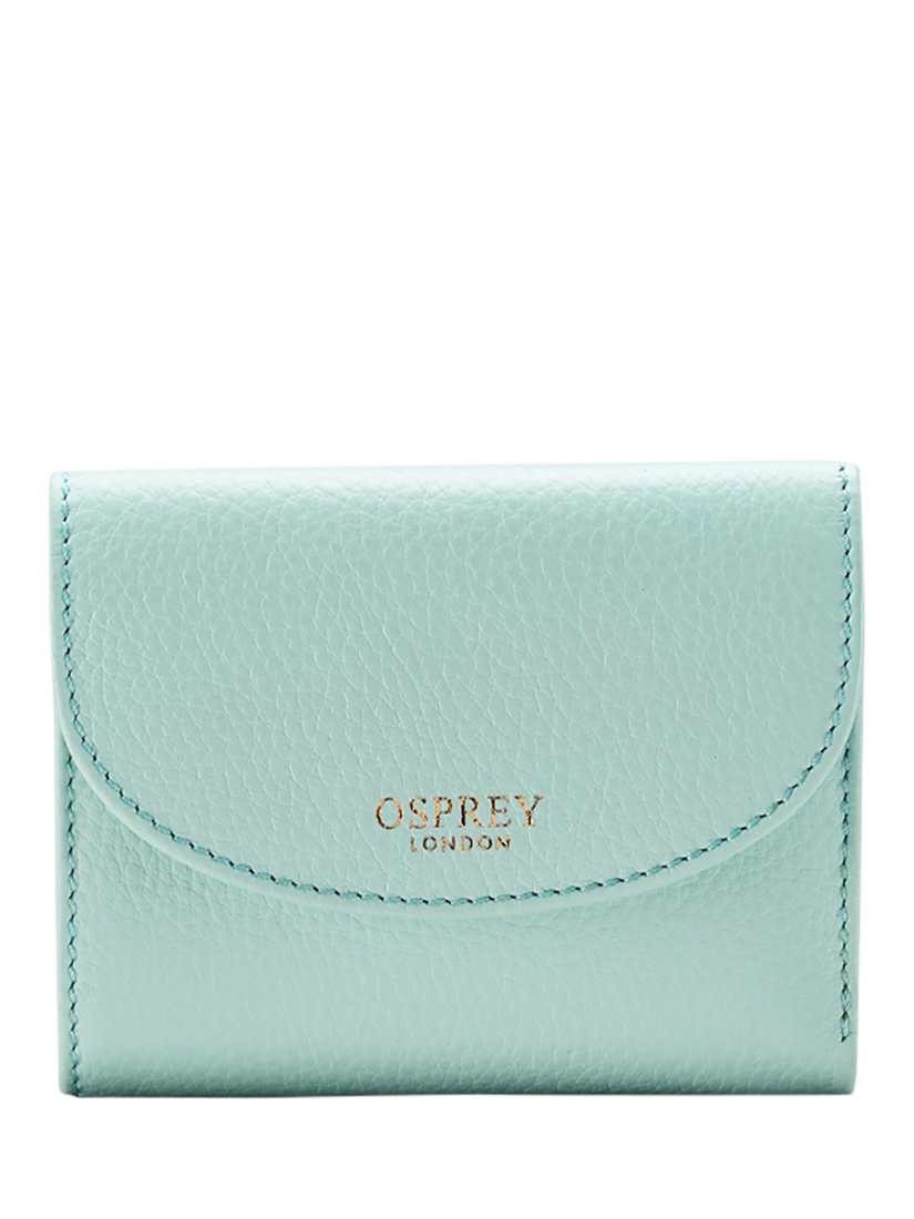 Product image 4 of 9, which shows OSPREY LONDON The Tilly Leather Purse Set, Arctic