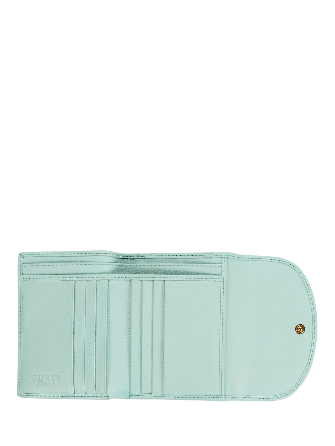 Product image 5 of 9, which shows OSPREY LONDON The Tilly Leather Purse Set, Arctic