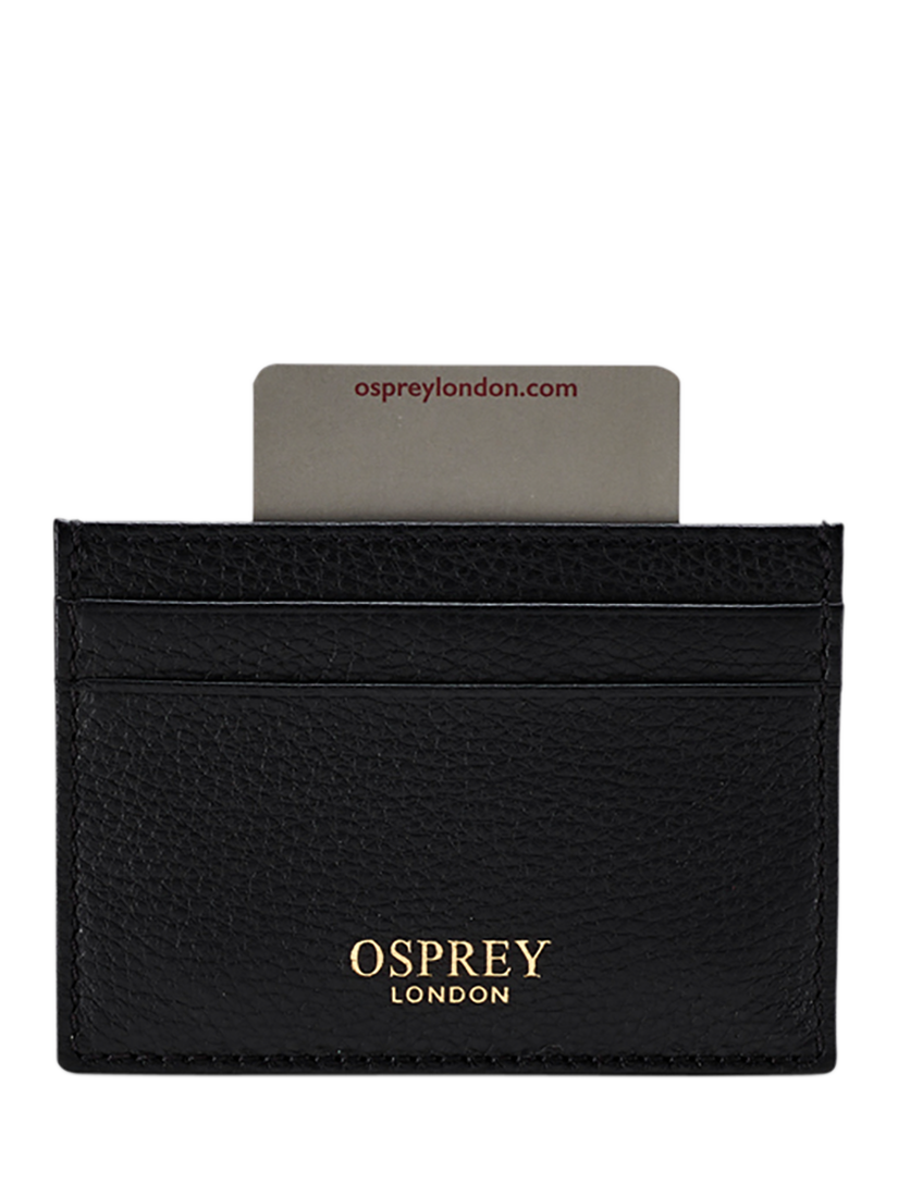 Product image 8 of 9, which shows OSPREY LONDON The Tilly Leather Purse Set, Black