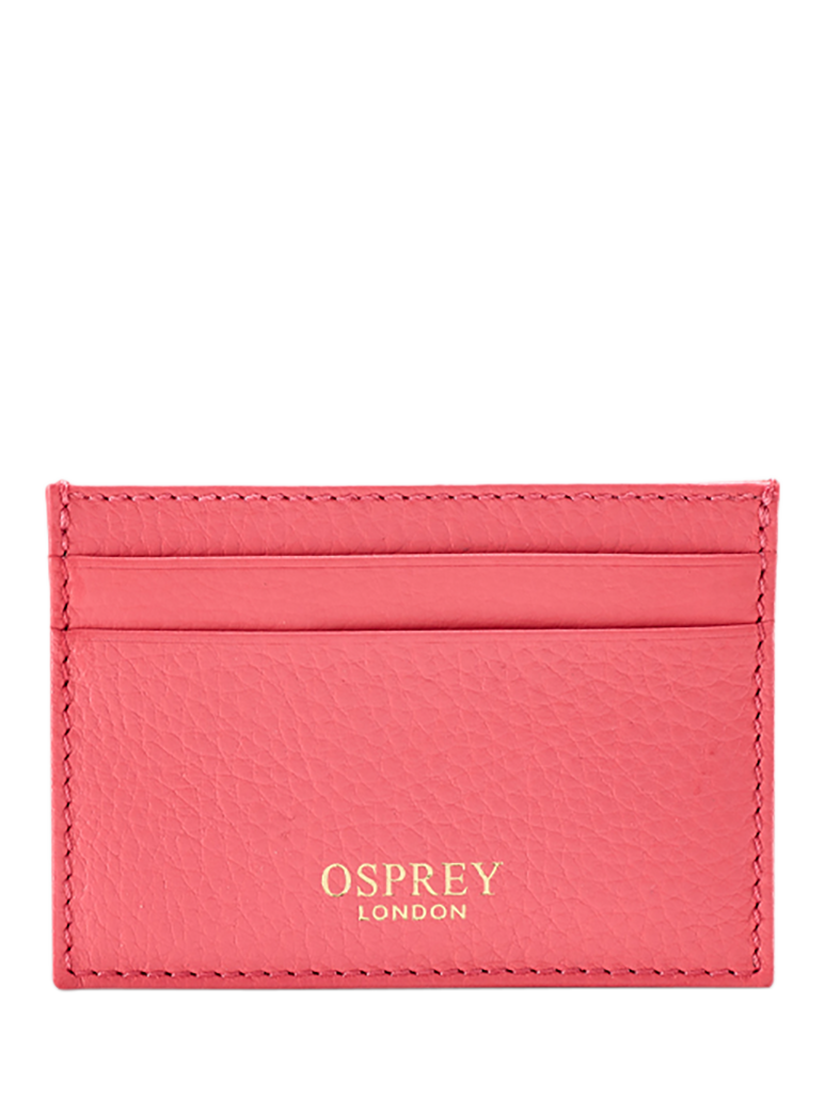 Product image 7 of 9, which shows OSPREY LONDON The Tilly Leather Purse Set, Guava