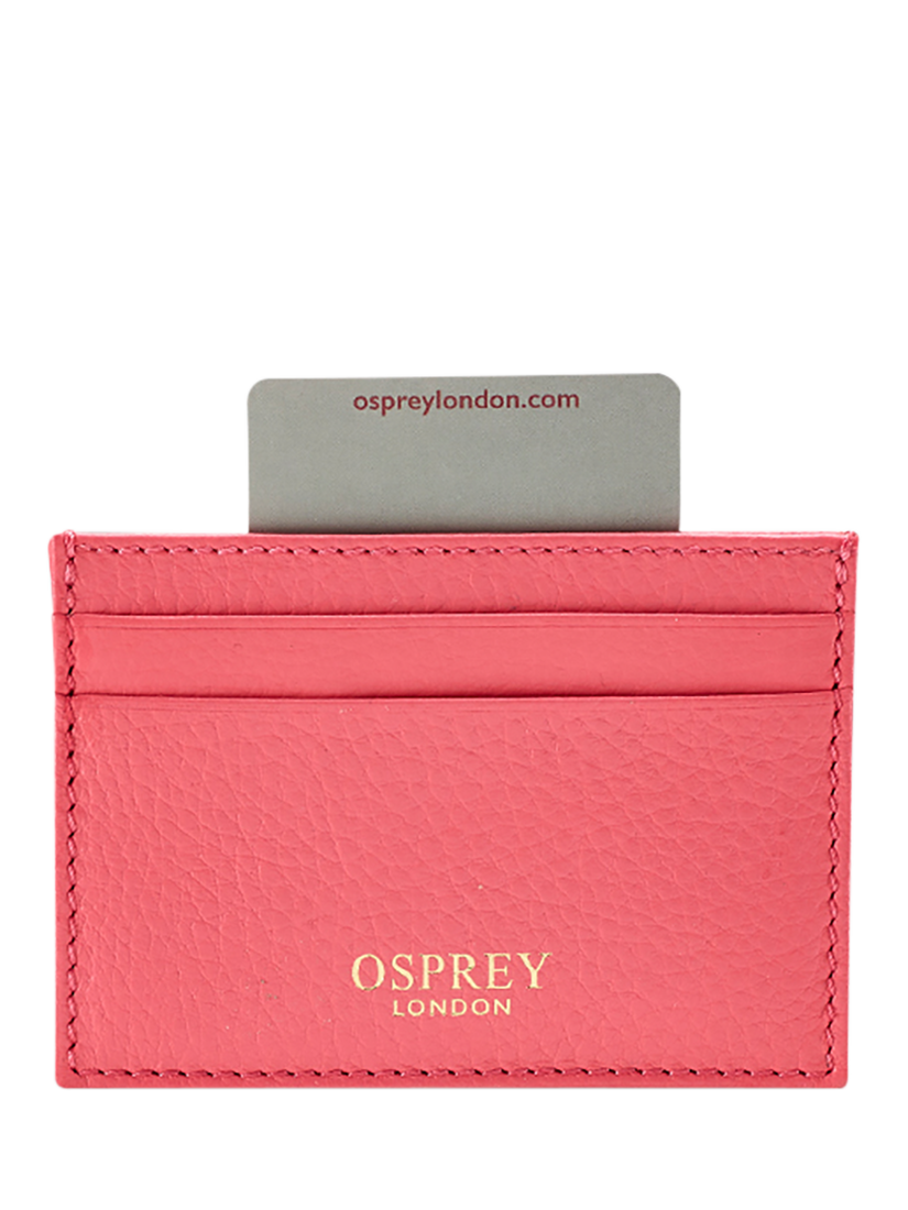 Product image 8 of 9, which shows OSPREY LONDON The Tilly Leather Purse Set, Guava