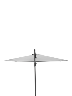 Pacific Challenger T2 Rectangular Free-Arm Tilt Parasol & Base with Cover, 3.5 x 2.6m - view 2, Luna Grey